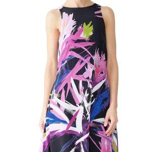 Josie Natori "Prism" maxi gown - hard to find larger size 14 fits more like a 12